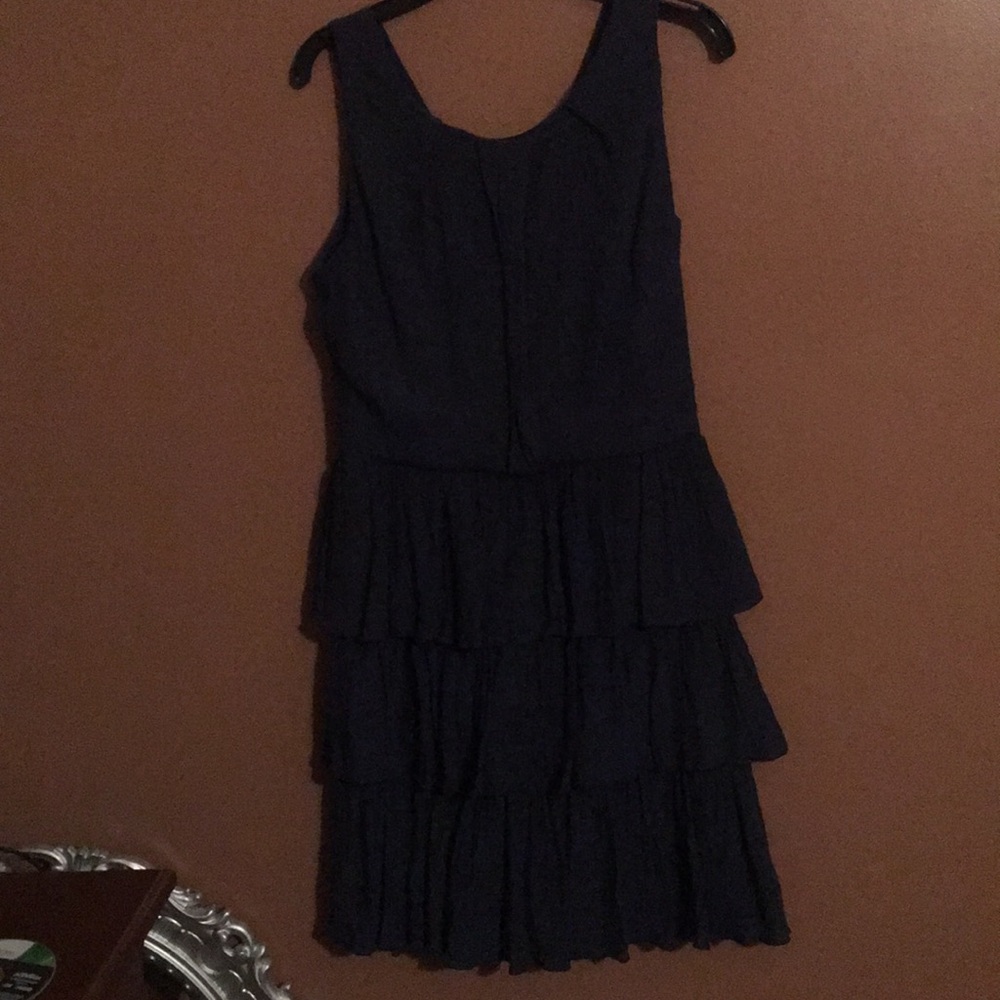 Navy blue tank top dress
